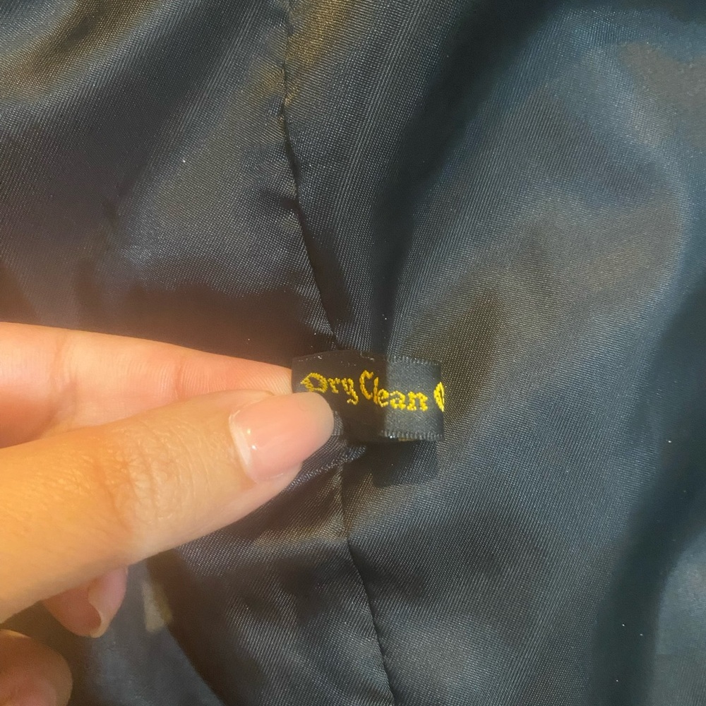 SOLD - Ralph Lauren Black Wool over Coat - Picture 5 of 7